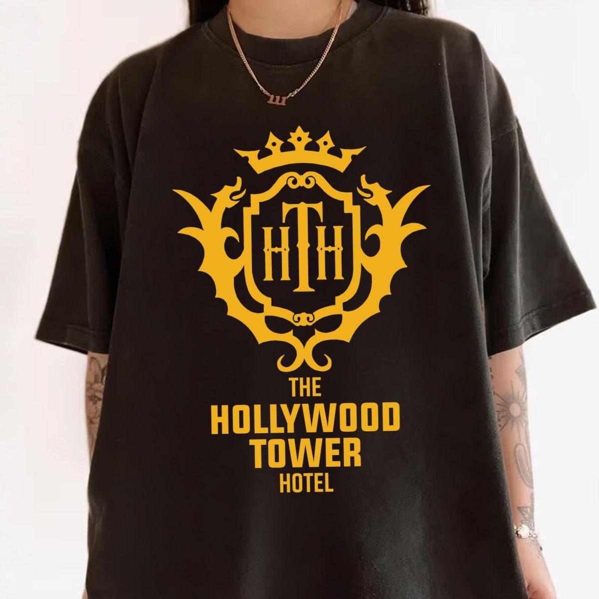 Hollywood Tower Hotel Disney Autumn Fall Season Shirt 1