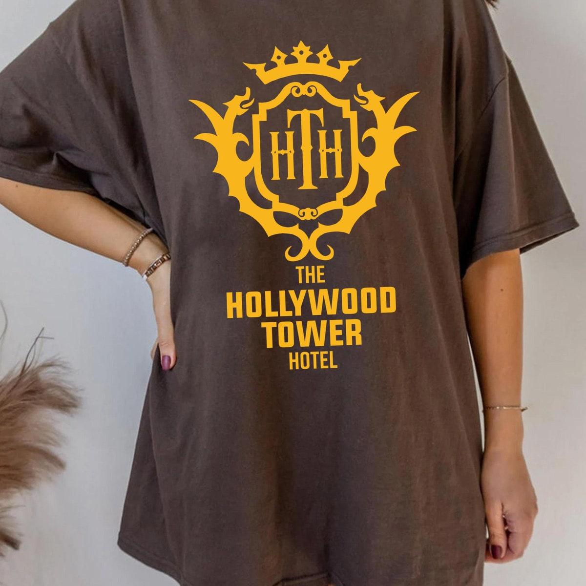 Hollywood Tower Hotel Disney Autumn Fall Season Shirt 4