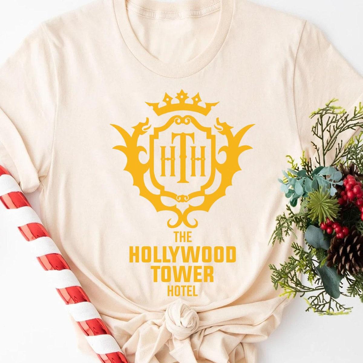 Hollywood Tower Hotel Disney Autumn Fall Season Shirt 5