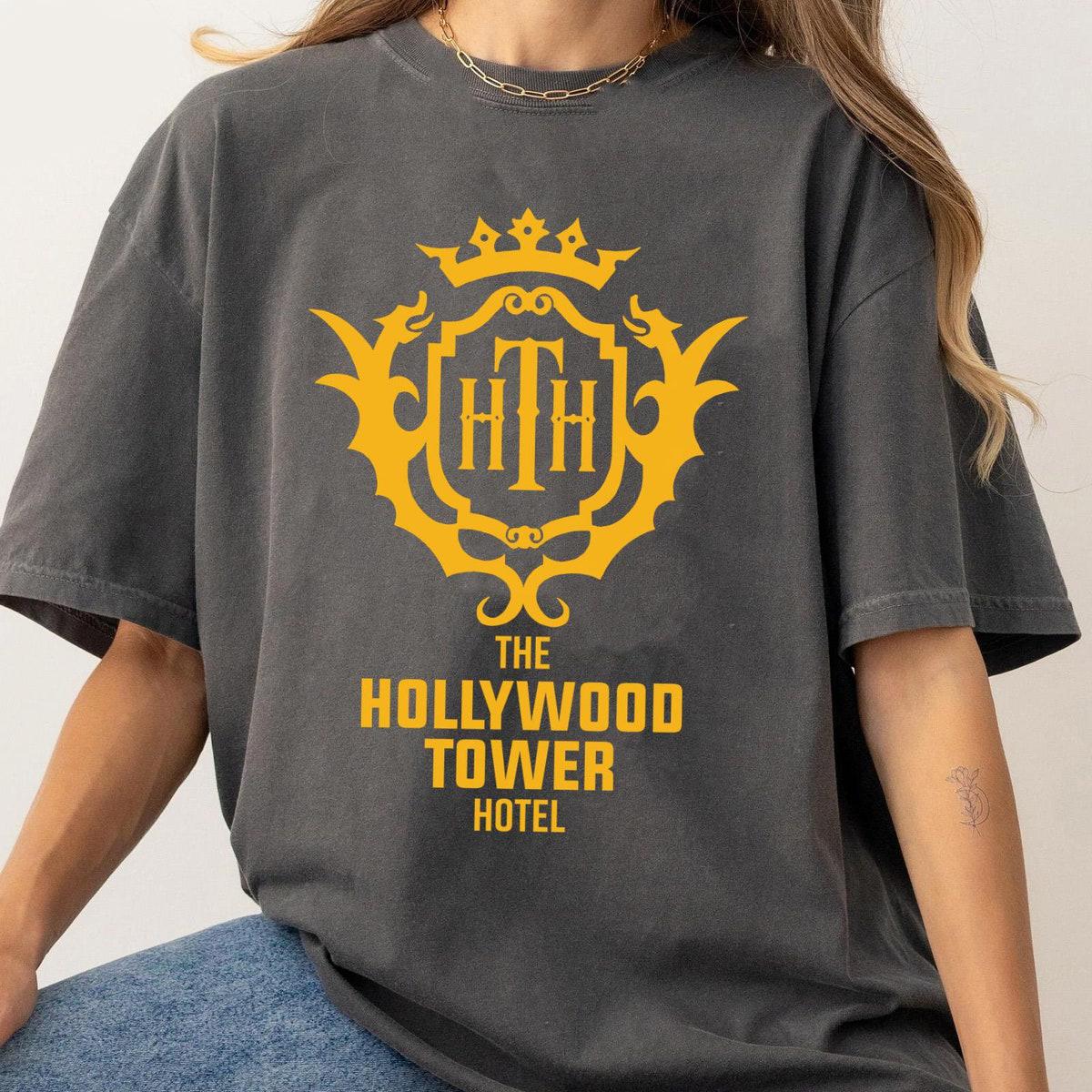 Hollywood Tower Hotel Disney Autumn Fall Season Shirt 6