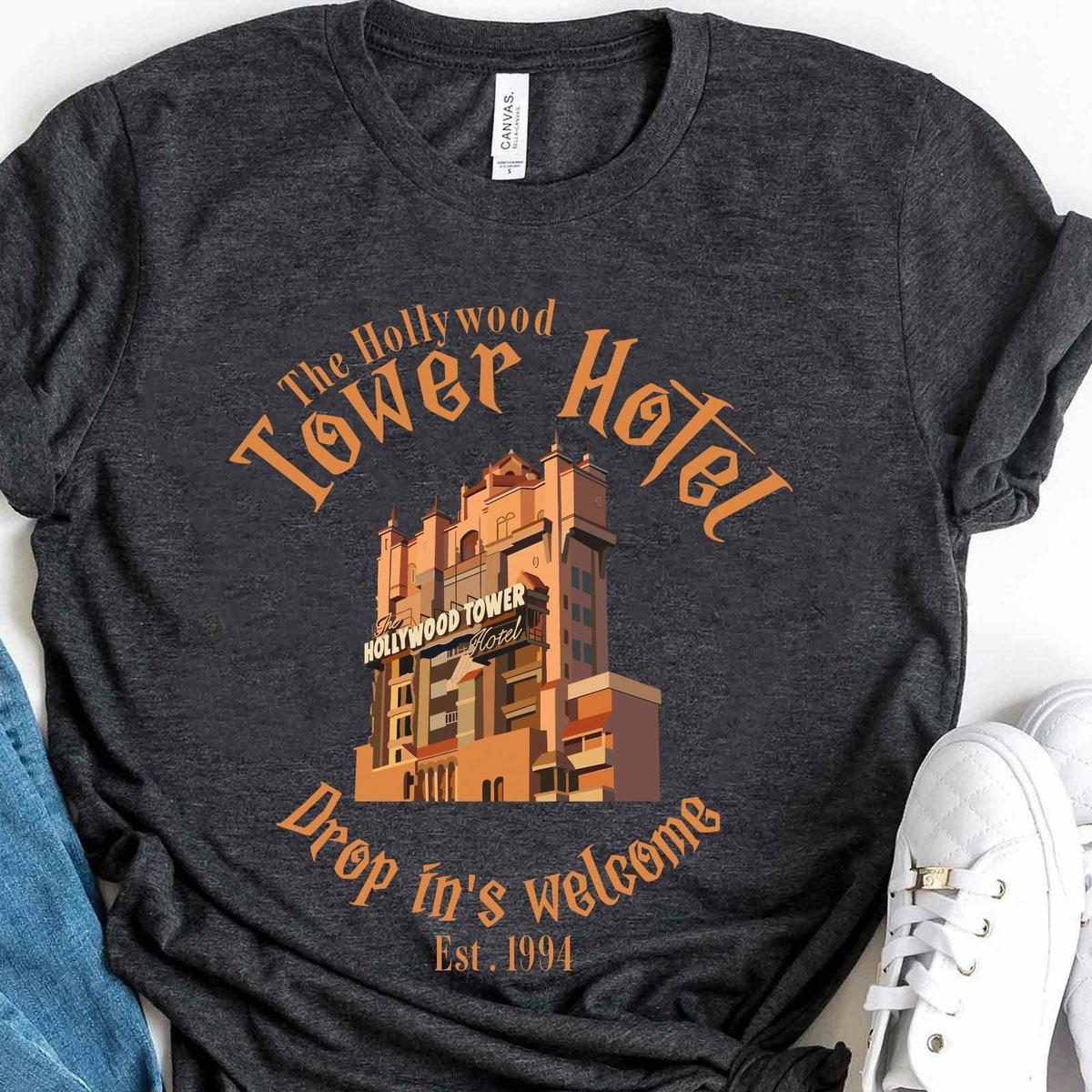 Hollywood Tower Hotel Drops In's Welcome Shirt 2