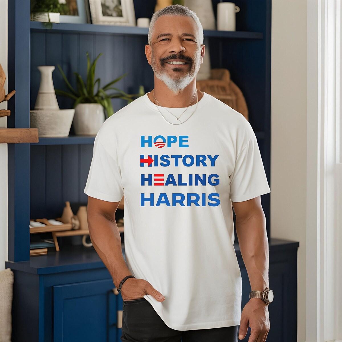 Hope History Healing Harris Kamala Harris Shirt 7