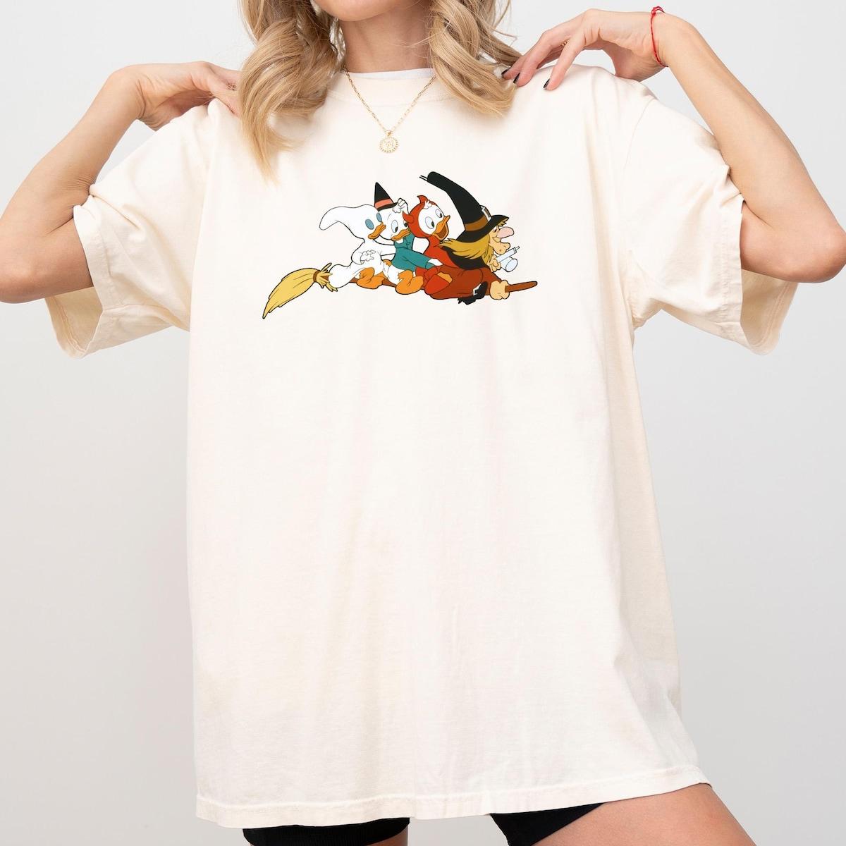 Huey Dewey And Louie Donald Duck's Nephews Halloween Ducks Shirt 5