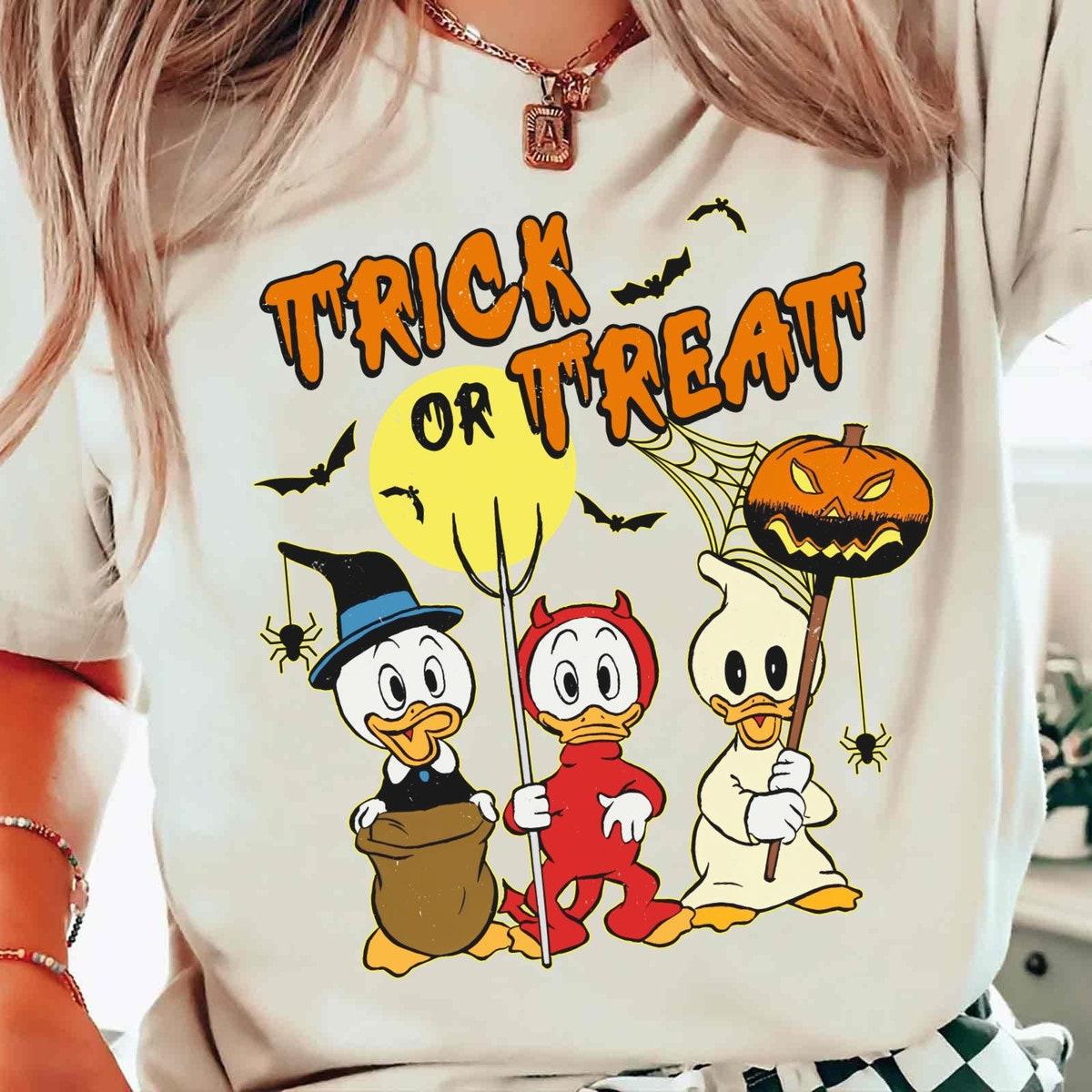 Huey Dewey And Louie Halloween Costume Trick Or Treat Shirt 1