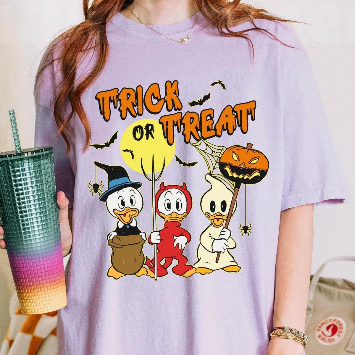 Huey Dewey And Louie Halloween Costume Trick Or Treat Shirt 2