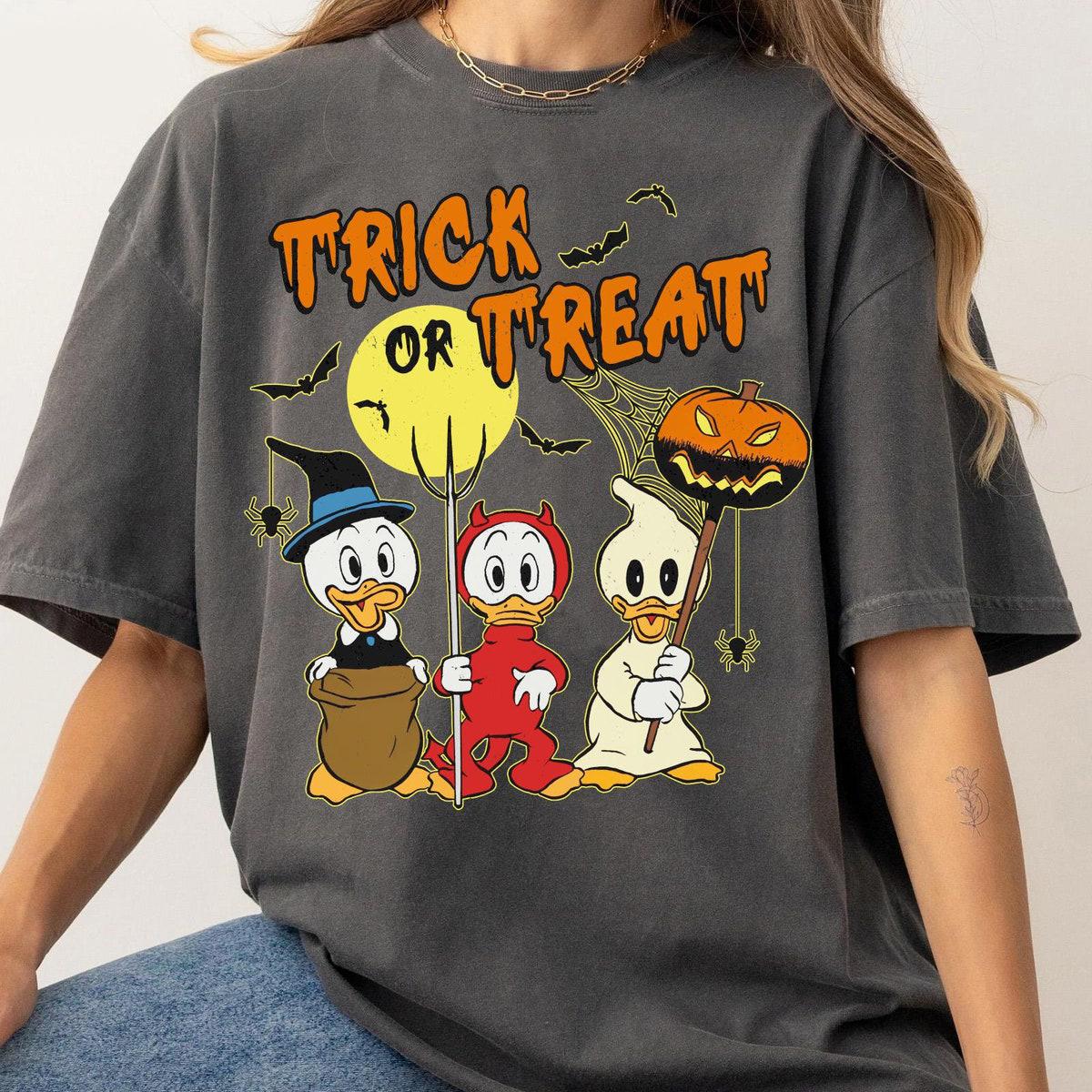 Huey Dewey And Louie Halloween Costume Trick Or Treat Shirt 3