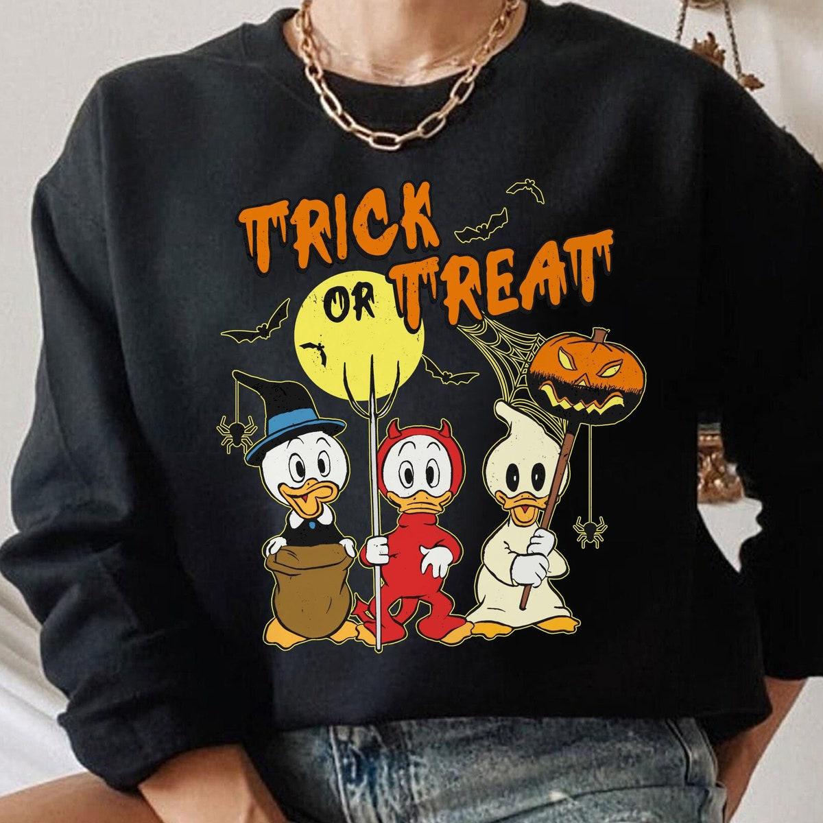 Huey Dewey And Louie Halloween Costume Trick Or Treat Shirt 5