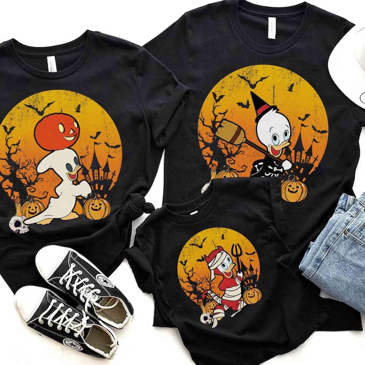 Huey Dewey And Louie Trick Or Treat Halloween Shirt 2