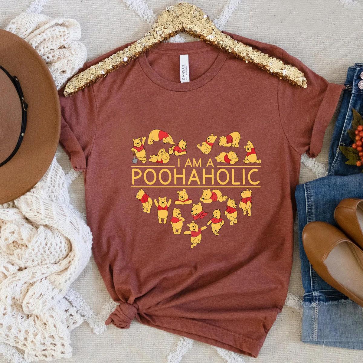 I Am A Poohaholic Winnie The Pooh Shirt 5