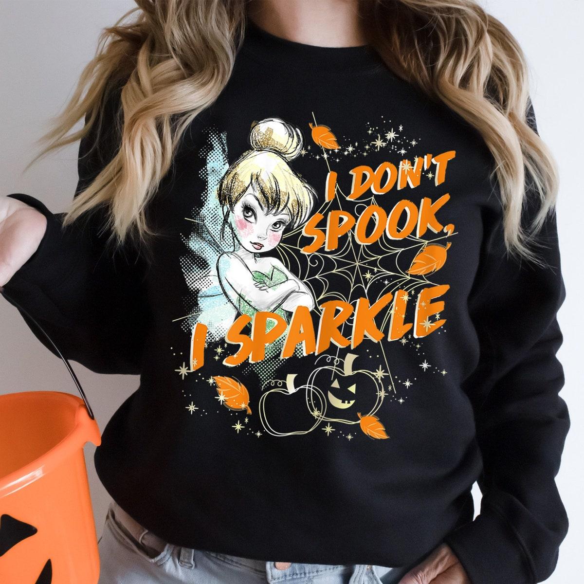 I Dont Spook I Sparkle Tinker Bell Halloween Disney Neverland Tinker Bell Shirt 1