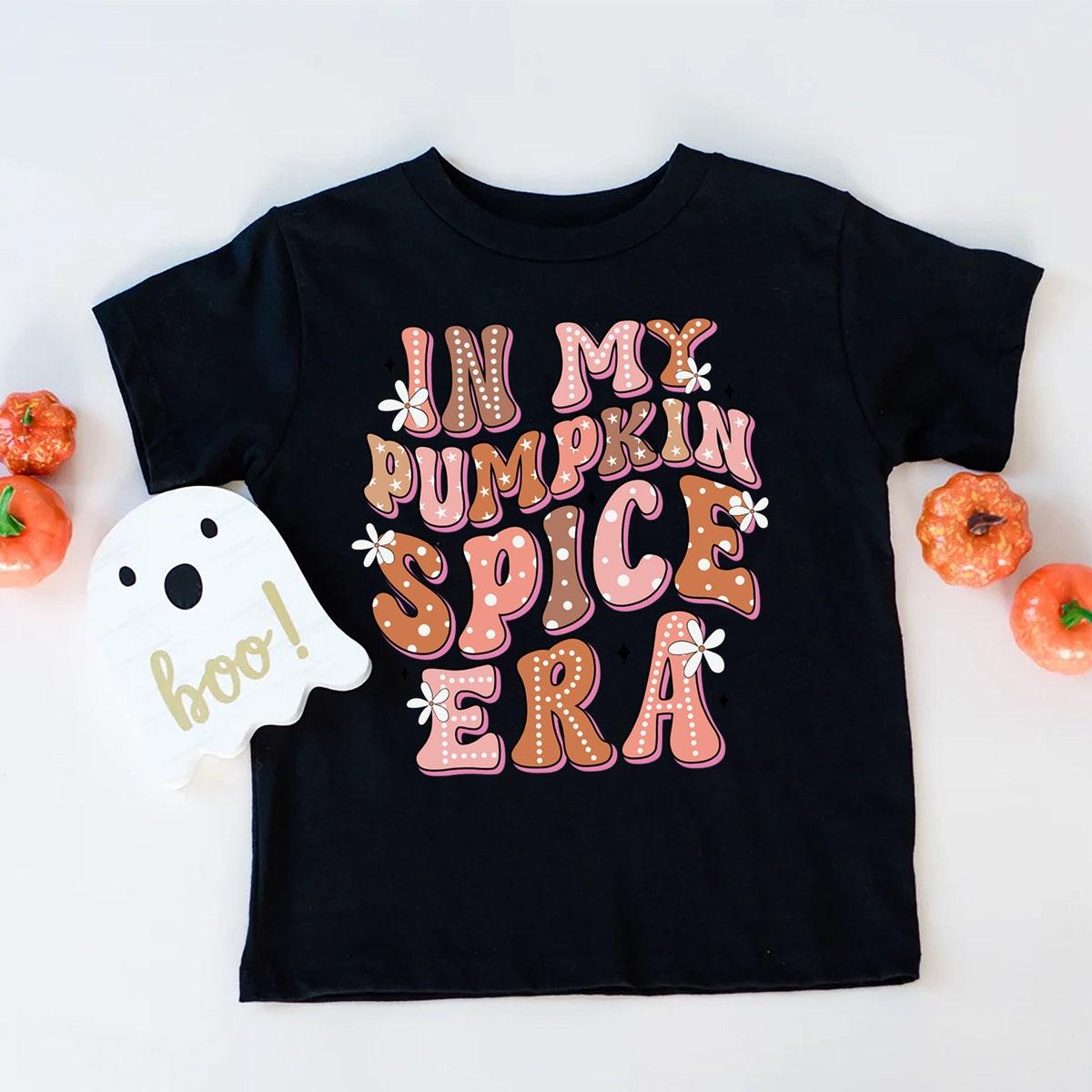 In My Pumpkin Spice Era Halloween Vibe Pumpkin Shirt 2