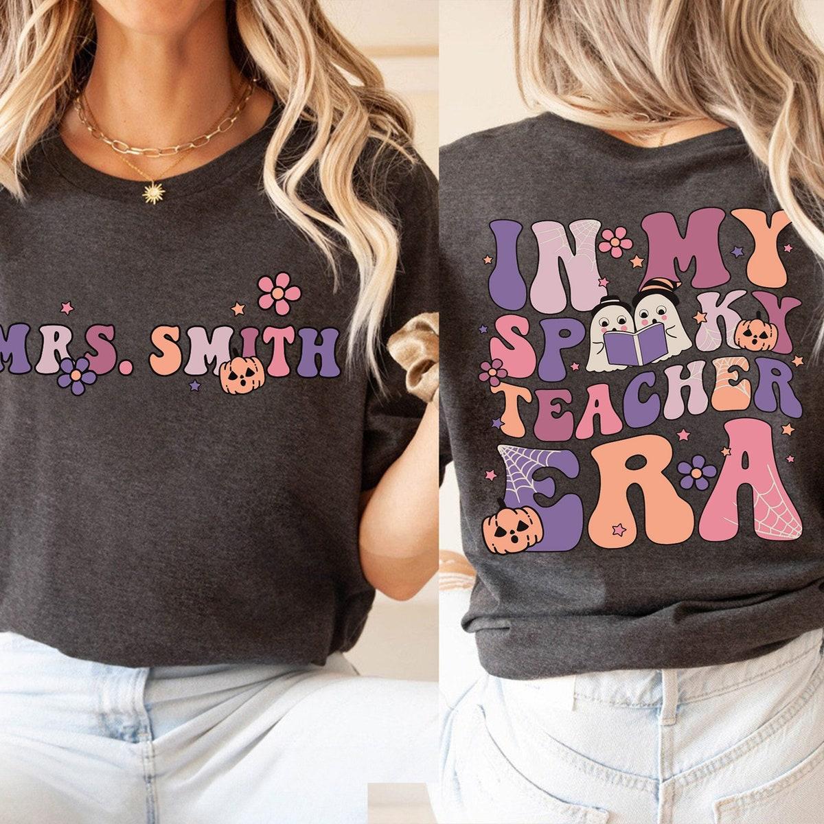 In My Spooky Teacher Era Halloween Teacher Shirt 1