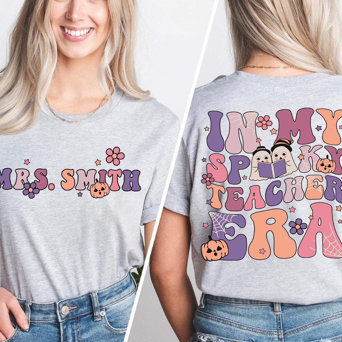 In My Spooky Teacher Era Halloween Teacher Shirt 5