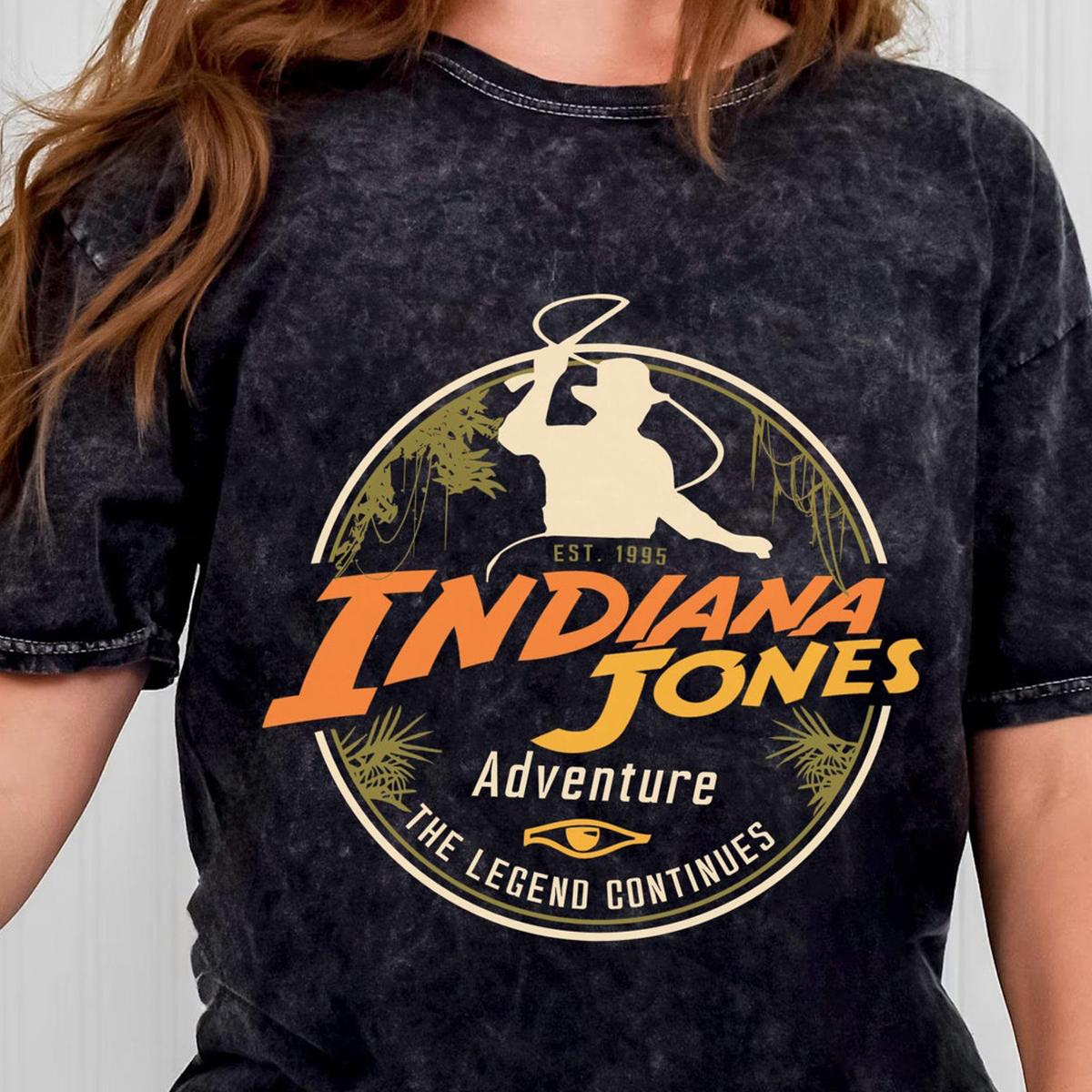 Indiana Jones Adventure Est 1995 Shirt 1