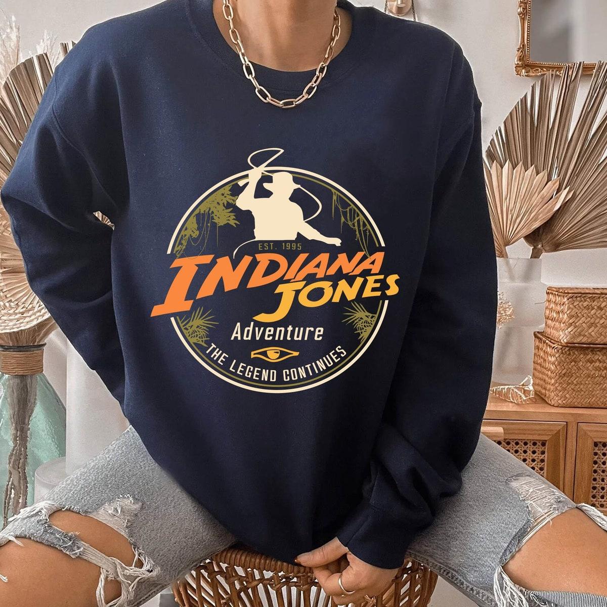 Indiana Jones Adventure Est 1995 Shirt 4