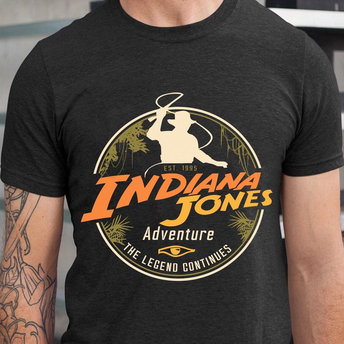 Indiana Jones Adventure Est 1995 Shirt 6