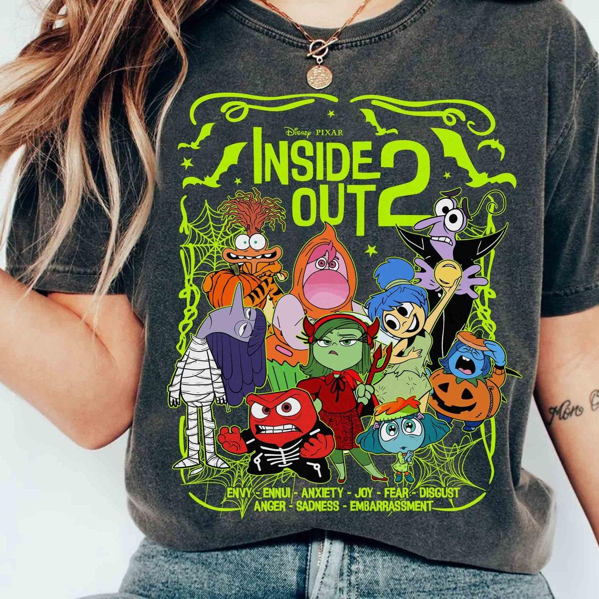 Inside Out 2 Characters Halloween Costume Shirt 1