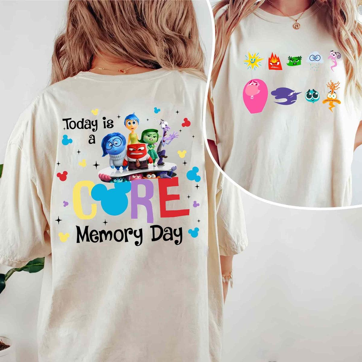 Inside Out 2 Characters Today Is A Core Memory Day Shirt 1