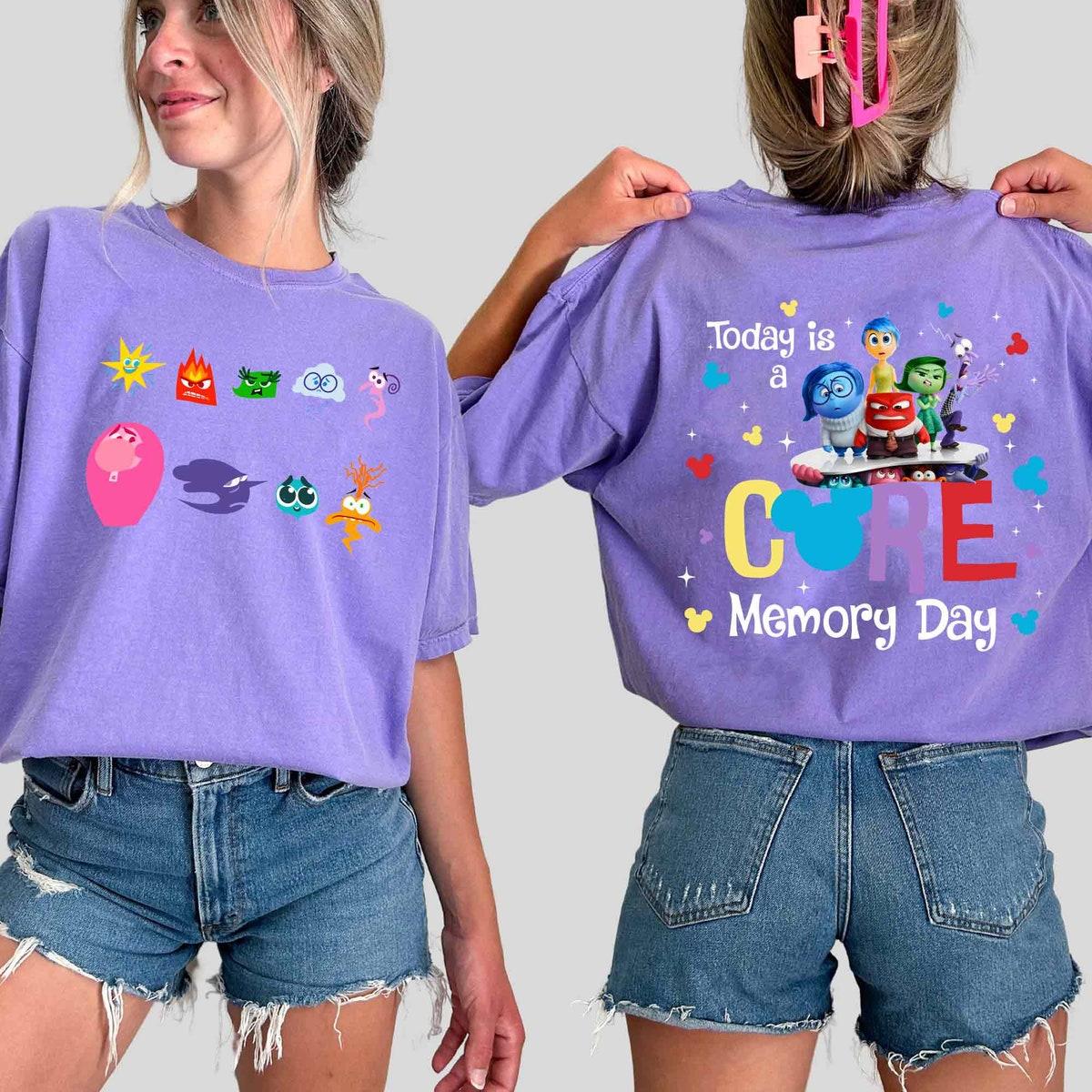 Inside Out 2 Characters Today Is A Core Memory Day Shirt 3