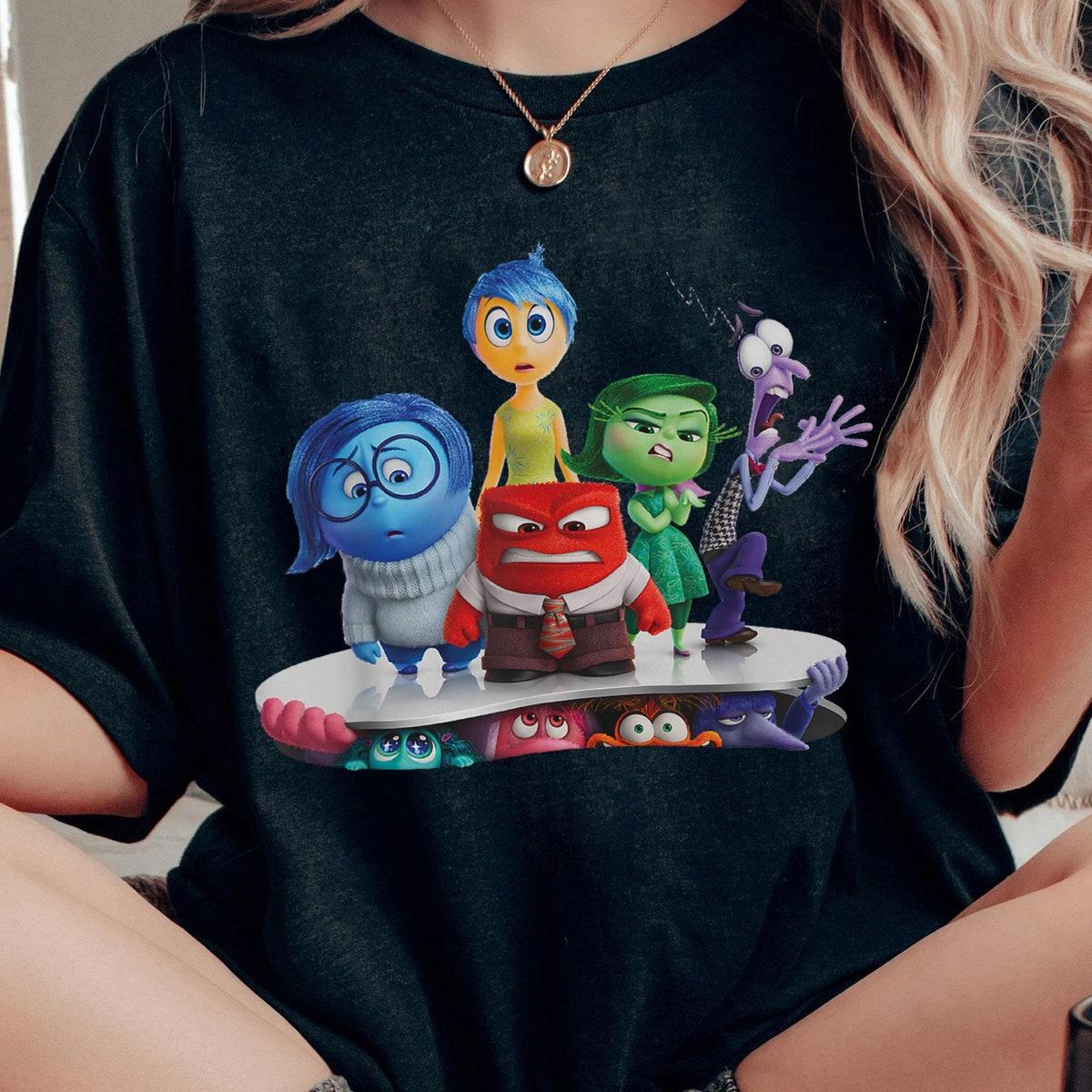 Inside Out 2 Emotional Group Movie Poster Shirt 2