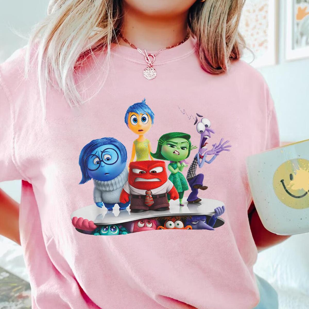 Inside Out 2 Emotional Group Movie Poster Shirt 4