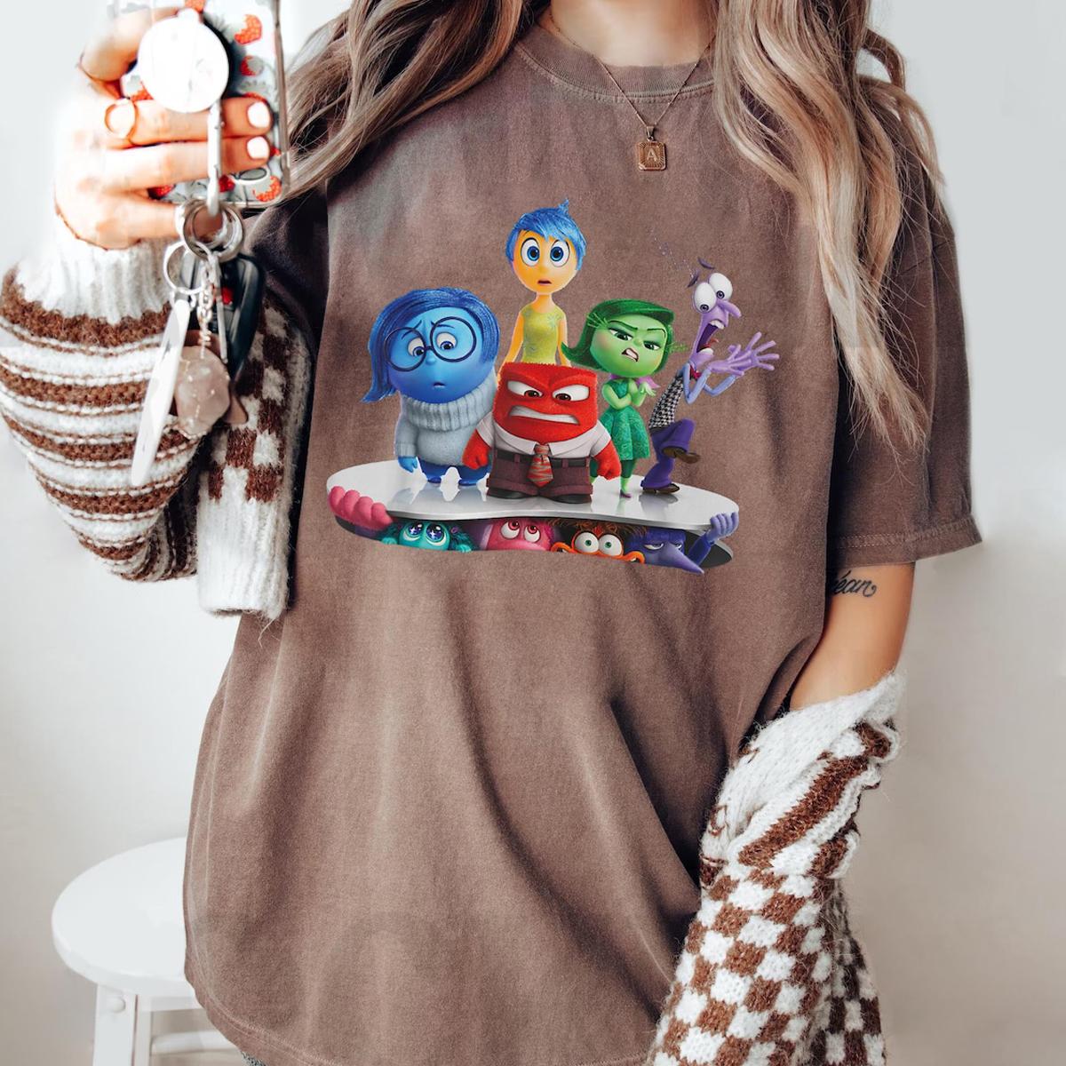 Inside Out 2 Emotional Group Movie Poster Shirt 6