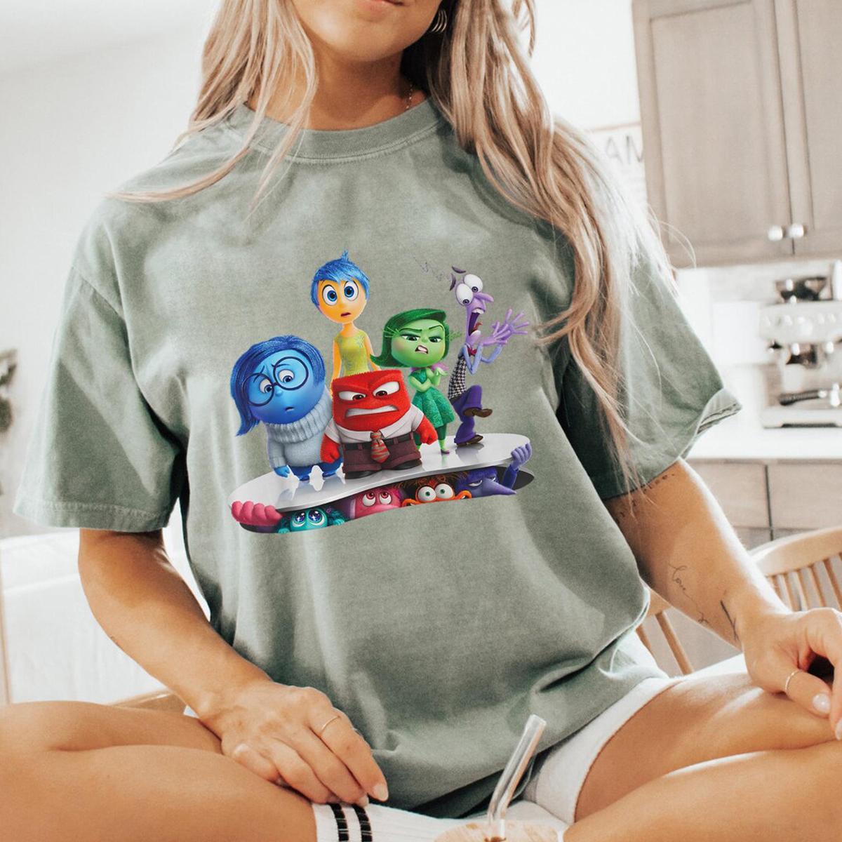 Inside Out 2 Emotional Group Movie Poster Shirt 7