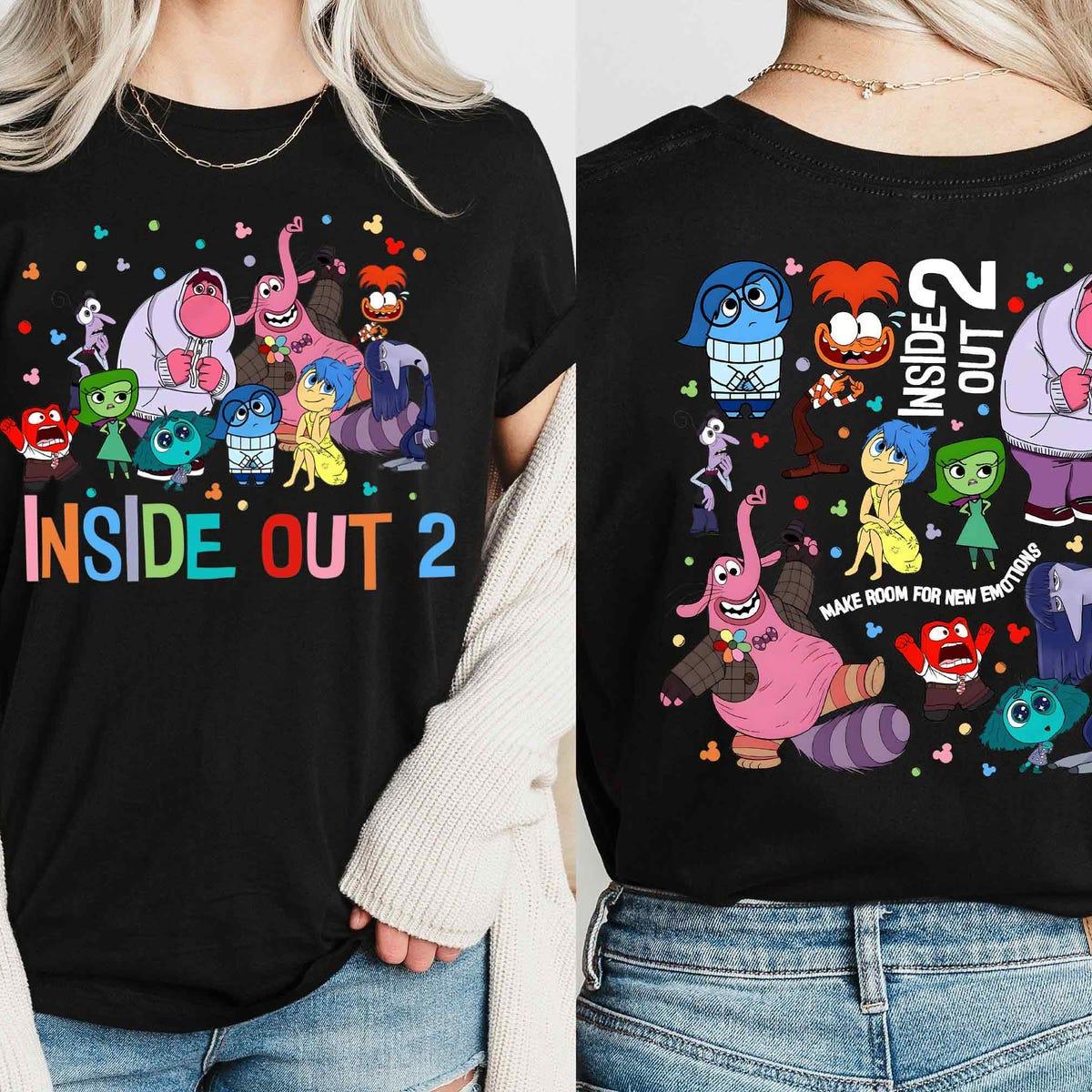 Inside Out 2 It's Okay To Feel All The Feels Shirt 1