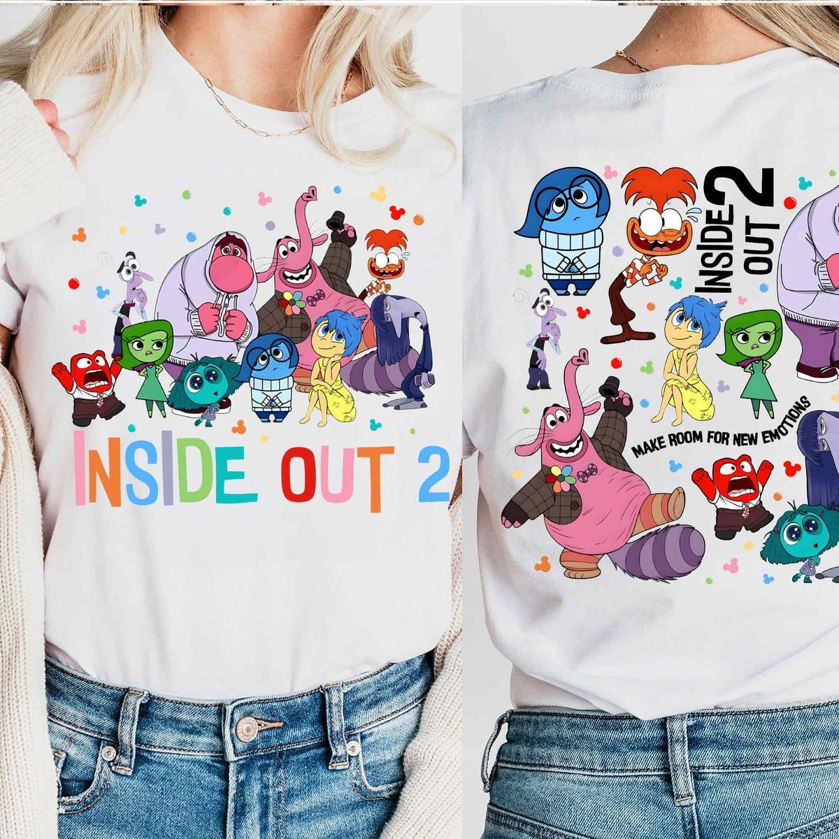 Inside Out 2 It's Okay To Feel All The Feels Shirt 2