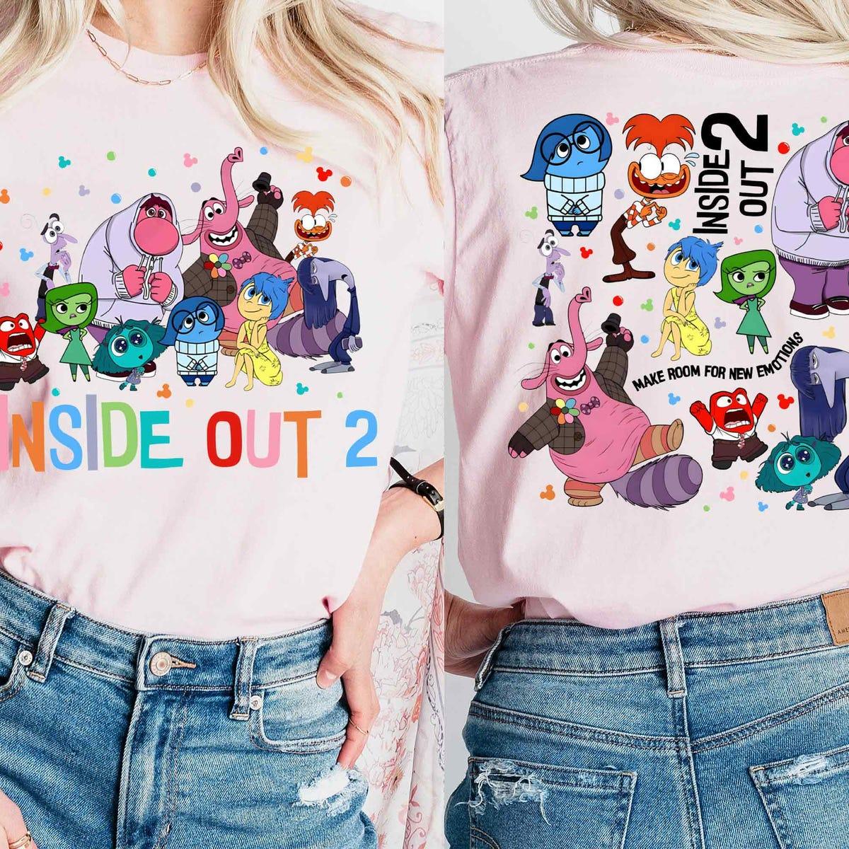 Inside Out 2 It's Okay To Feel All The Feels Shirt 3