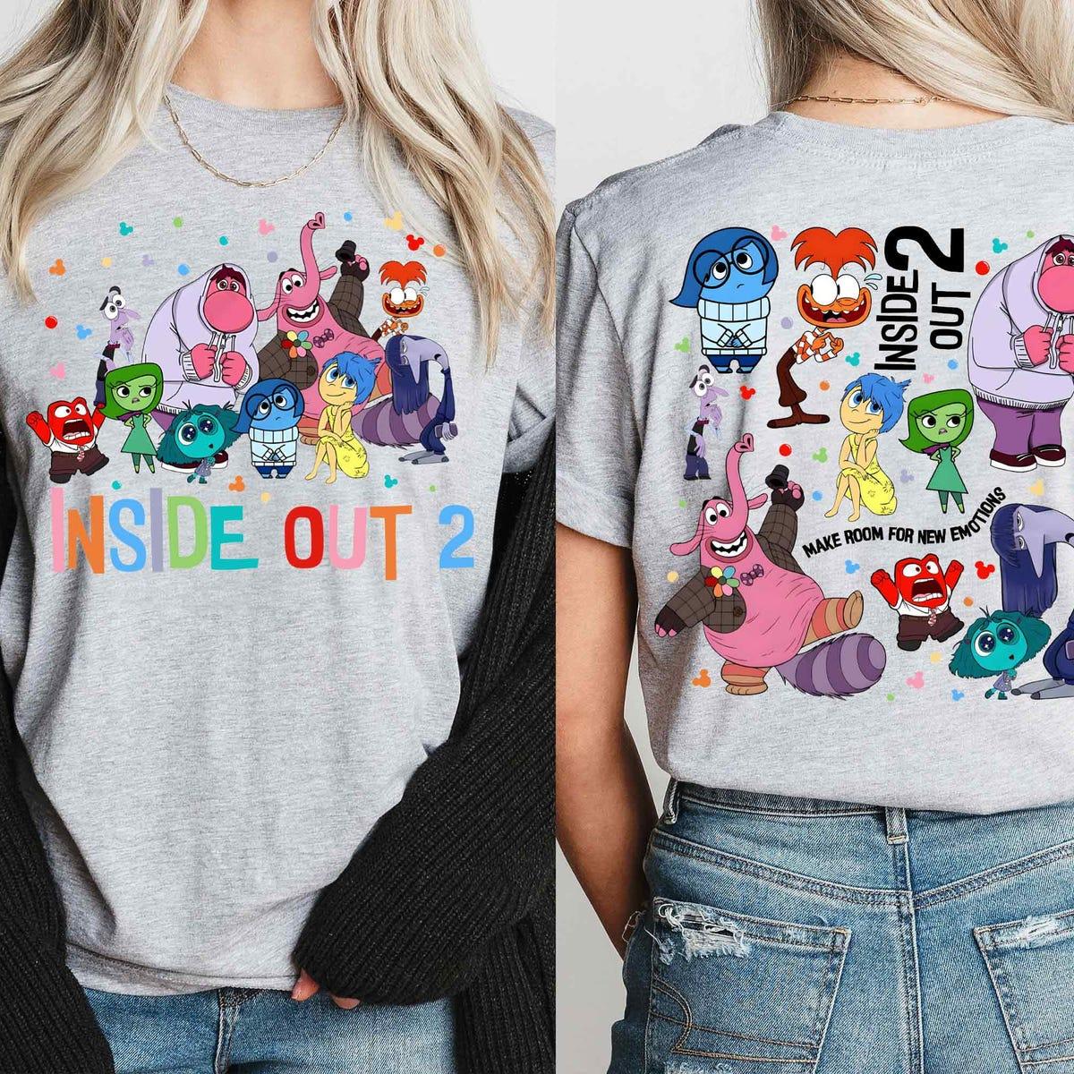 Inside Out 2 It's Okay To Feel All The Feels Shirt 4