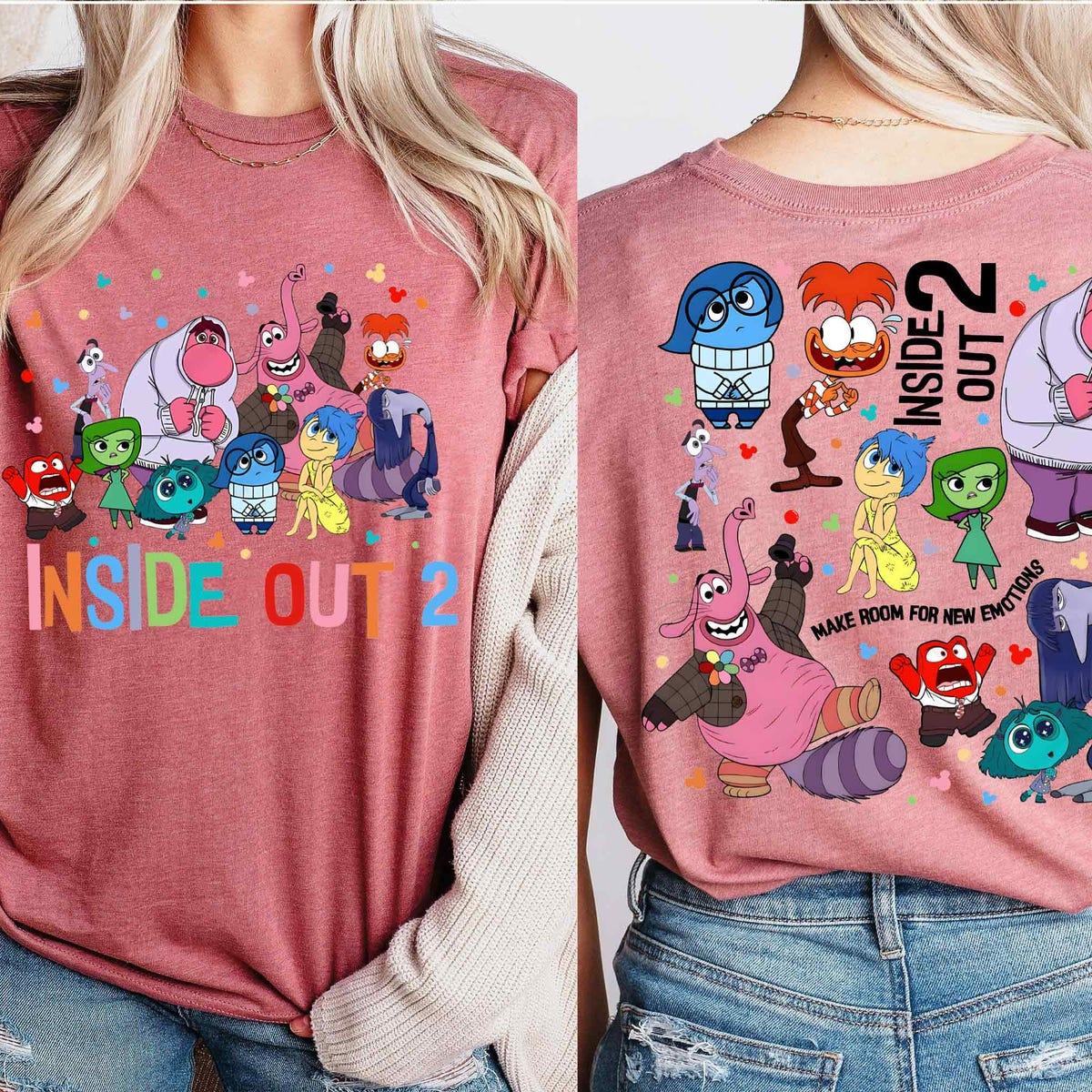 Inside Out 2 It's Okay To Feel All The Feels Shirt 5