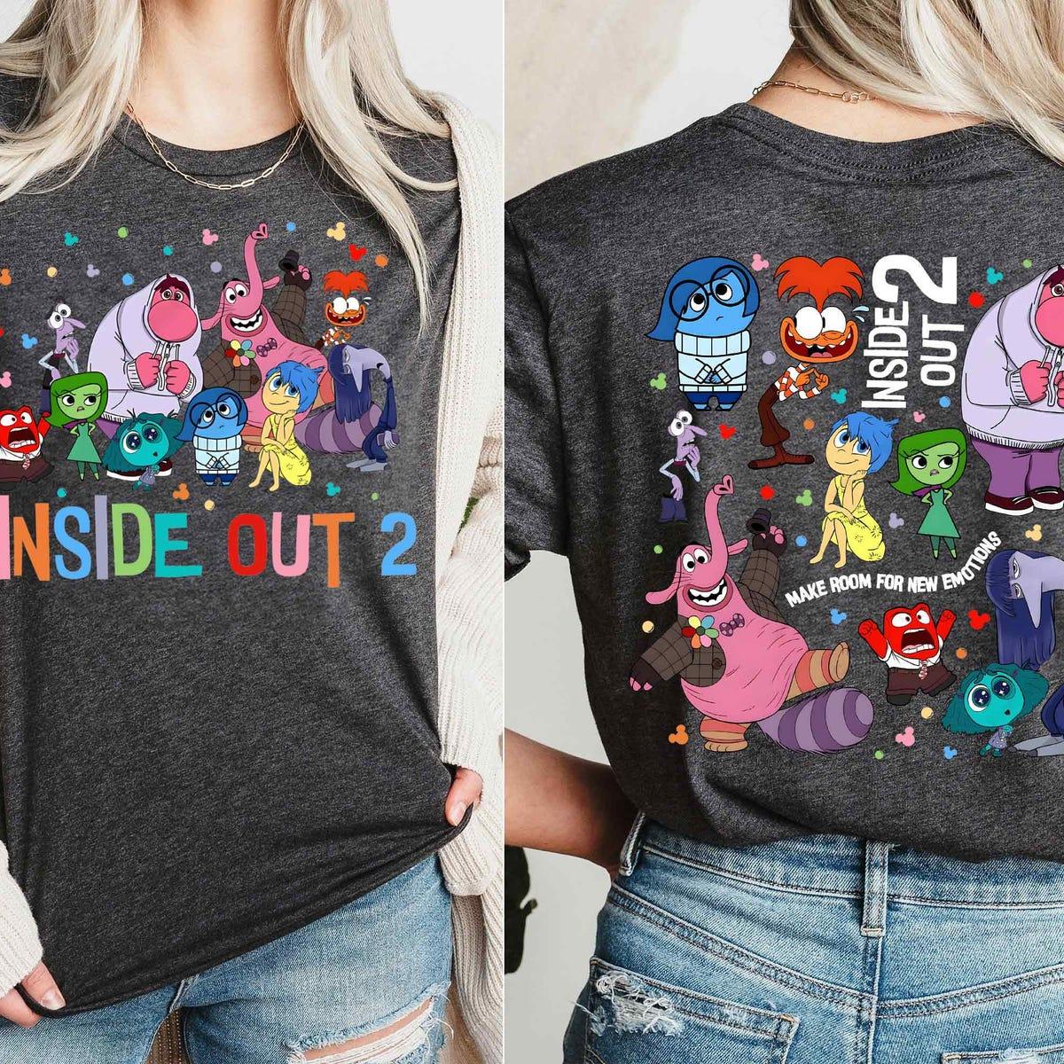 Inside Out 2 It's Okay To Feel All The Feels Shirt 6