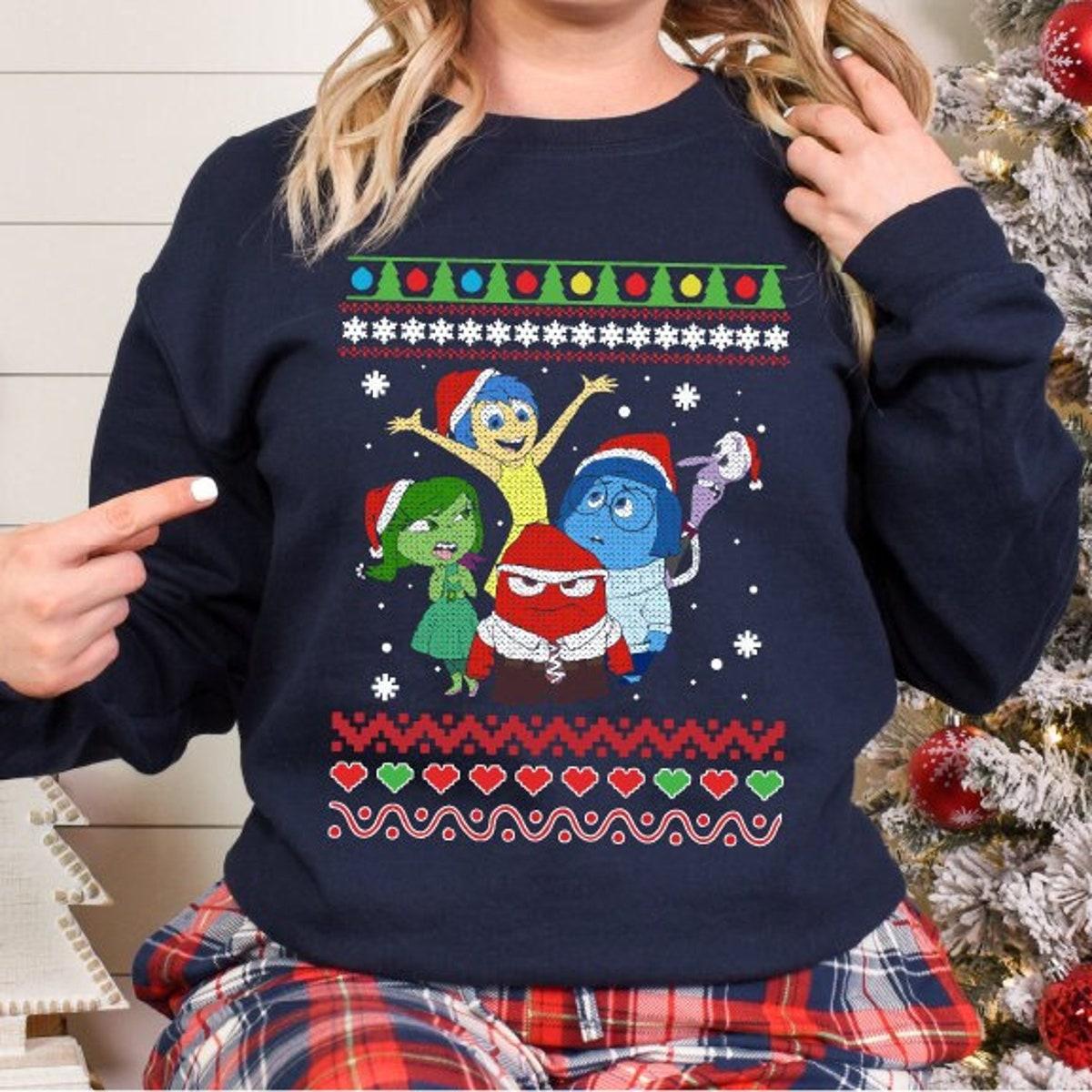 Inside Out All Emotions Christmas Shirt 1