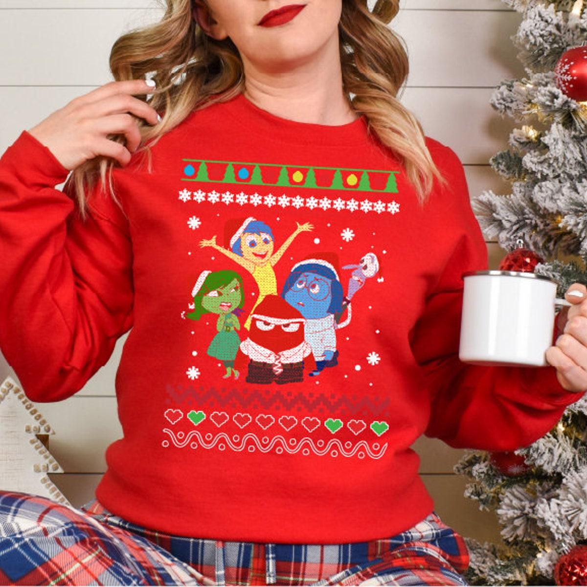 Inside Out All Emotions Christmas Shirt 2