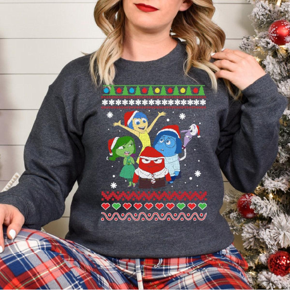 Inside Out All Emotions Christmas Shirt 3