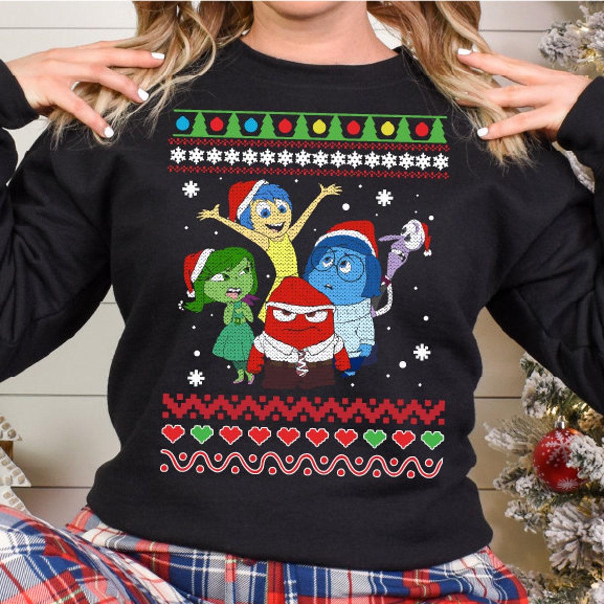 Inside Out All Emotions Christmas Shirt 4