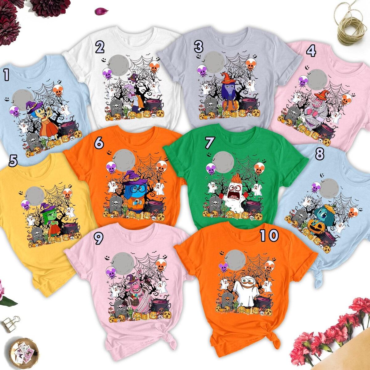 Inside Out Group Halloween Matching Shirt 1