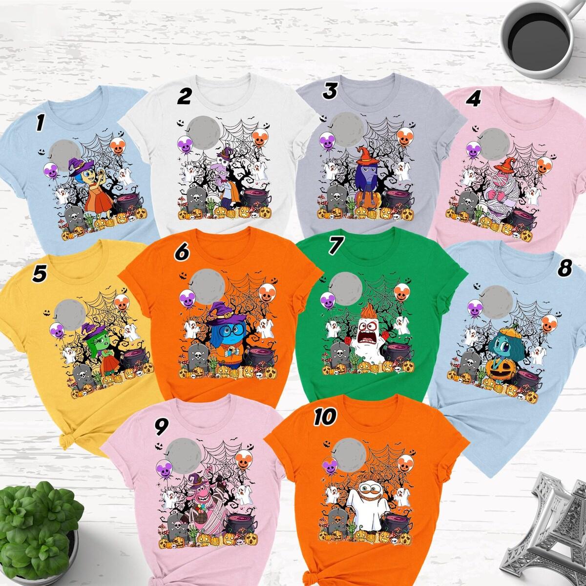 Inside Out Group Halloween Matching Shirt 2