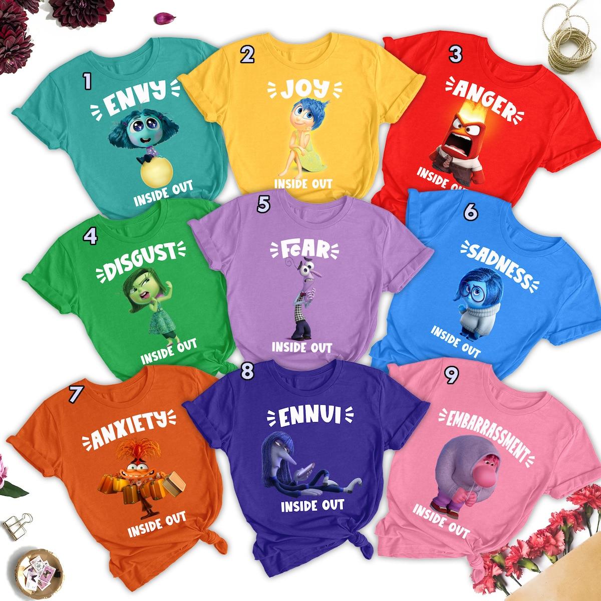 Inside Out Group Matching Shirt 1