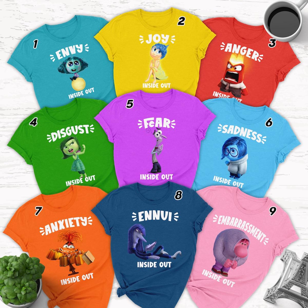 Inside Out Group Matching Shirt 2