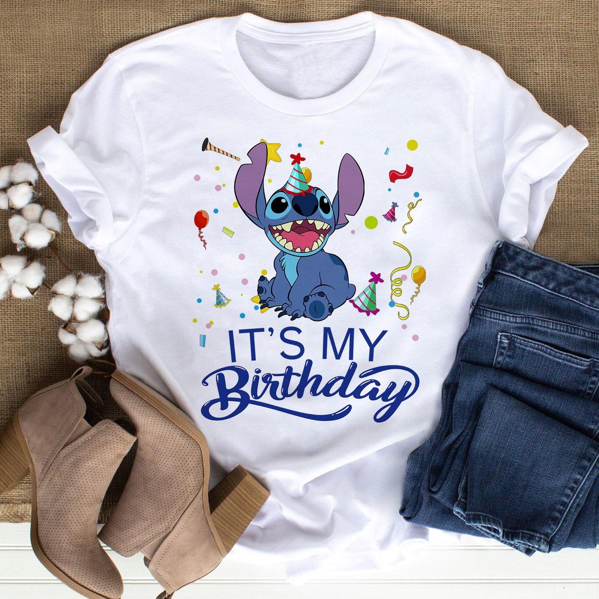 It's My Birthday Stitch And Lilo Movie Shirt 2