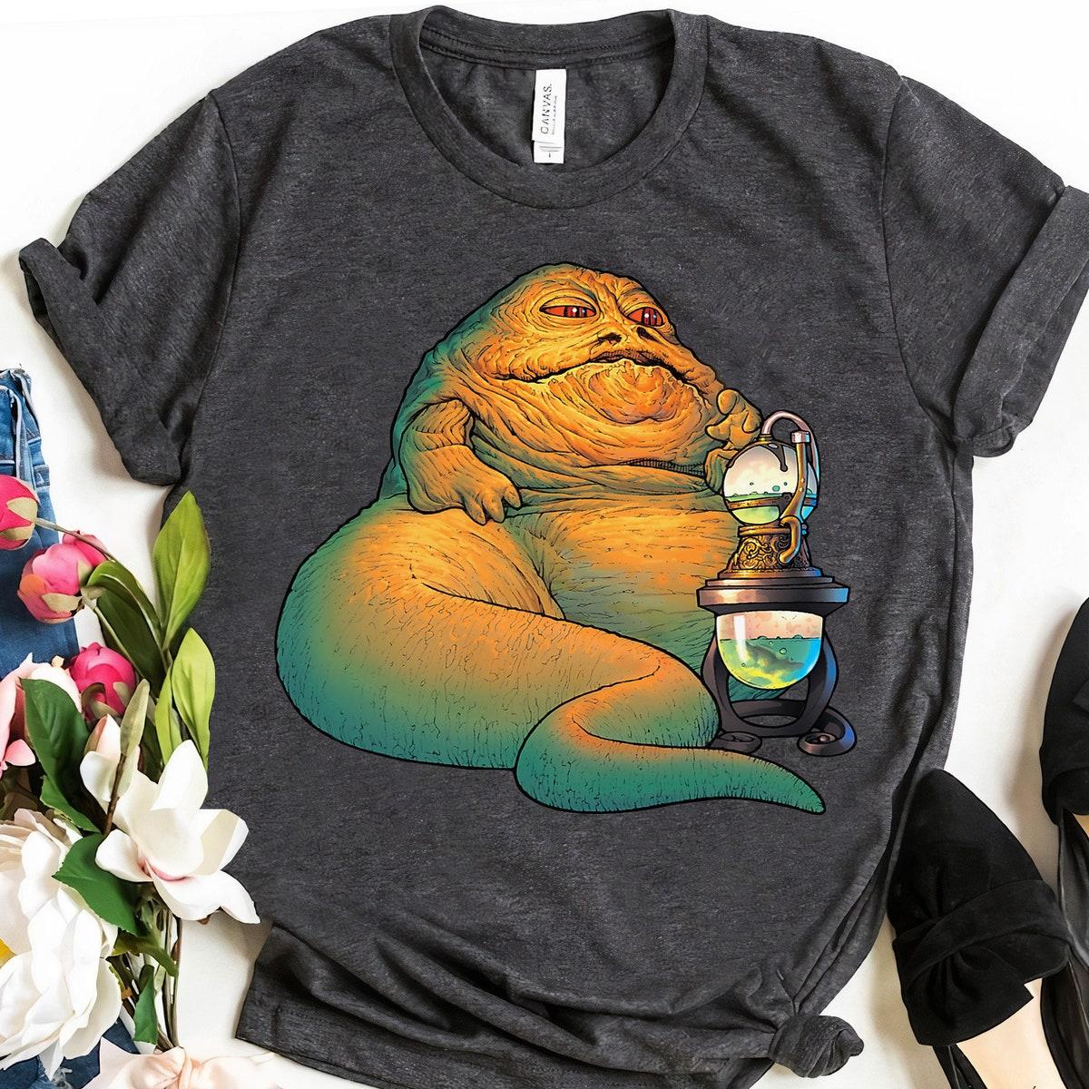 Jabba The Hutt Pose Star Wars Shirt 1