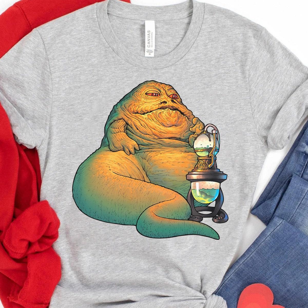 Jabba The Hutt Pose Star Wars Shirt 2