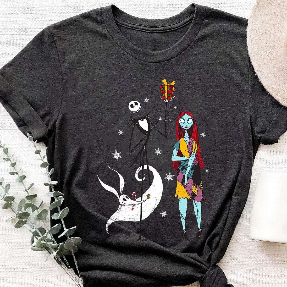 Jack Skellington And Sally The Ragdoll Disney Shirt 4