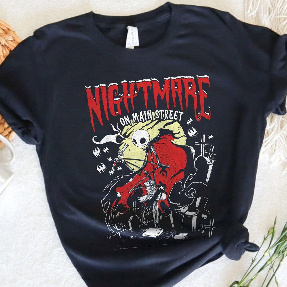 Jack Skellington Nightmare On Main Street Shirt 3