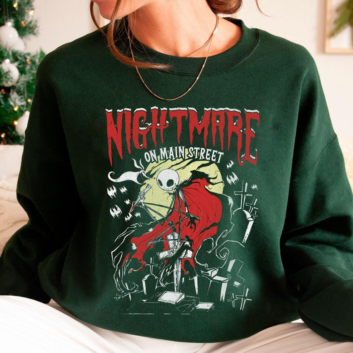 Jack Skellington Nightmare On Main Street Shirt 4