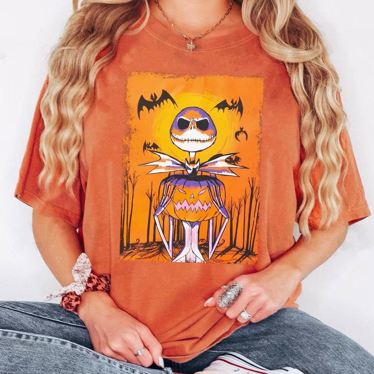 Jack Skellington Pumpkin Halloween Shirt 1