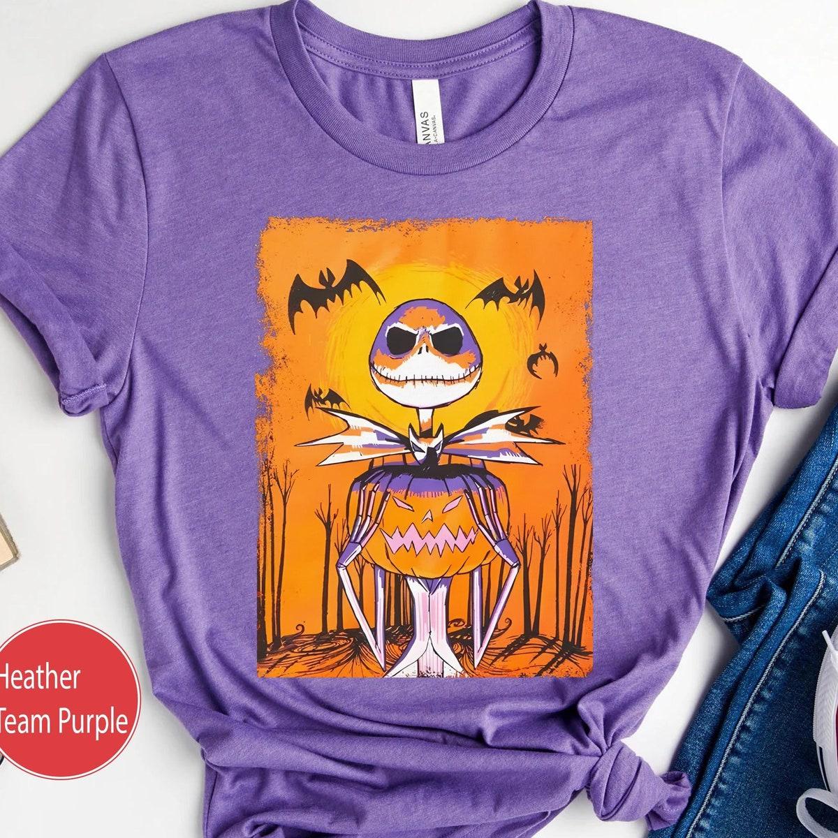 Jack Skellington Pumpkin Halloween Shirt 3