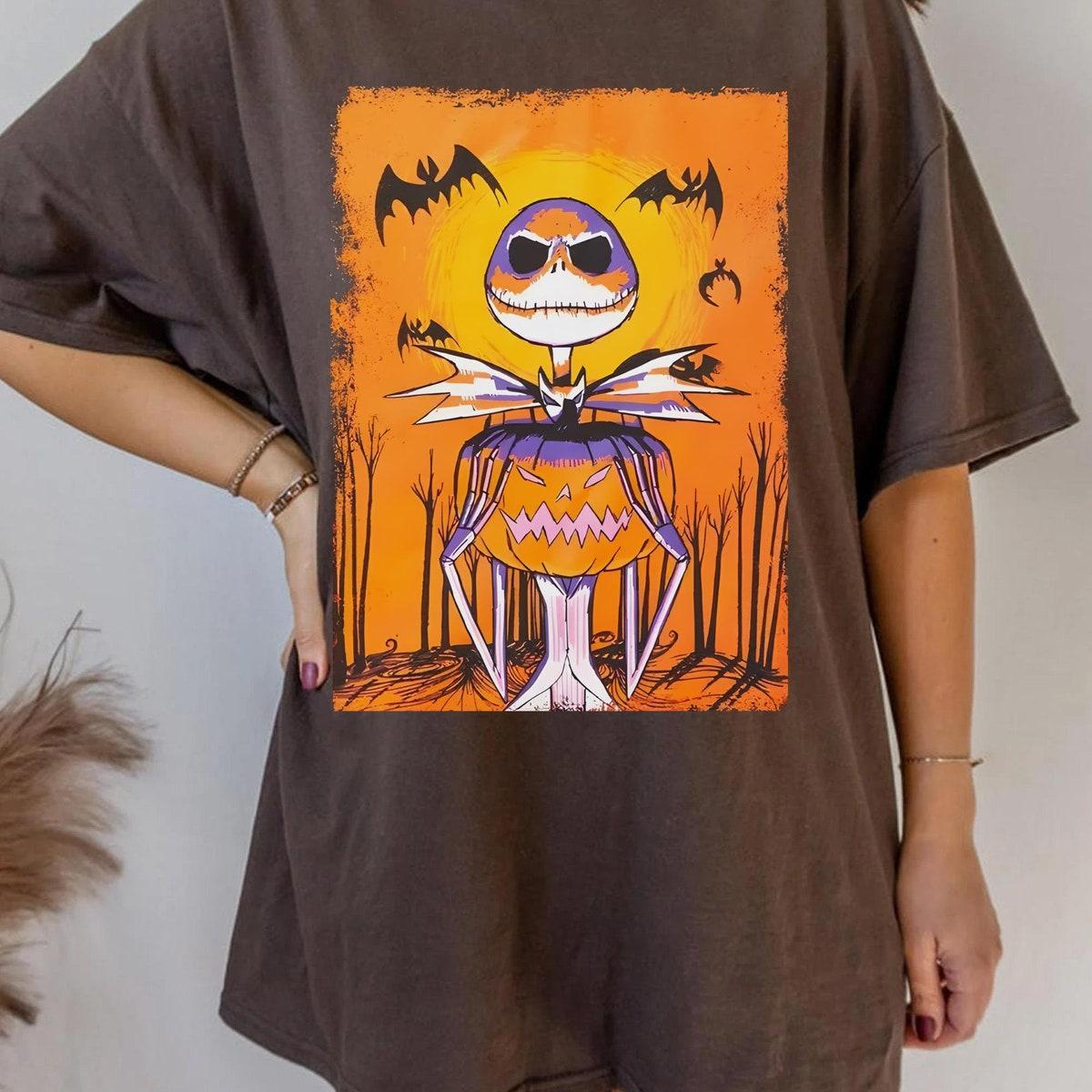 Jack Skellington Pumpkin Halloween Shirt 6